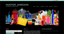 Desktop Screenshot of hunterjameson.com